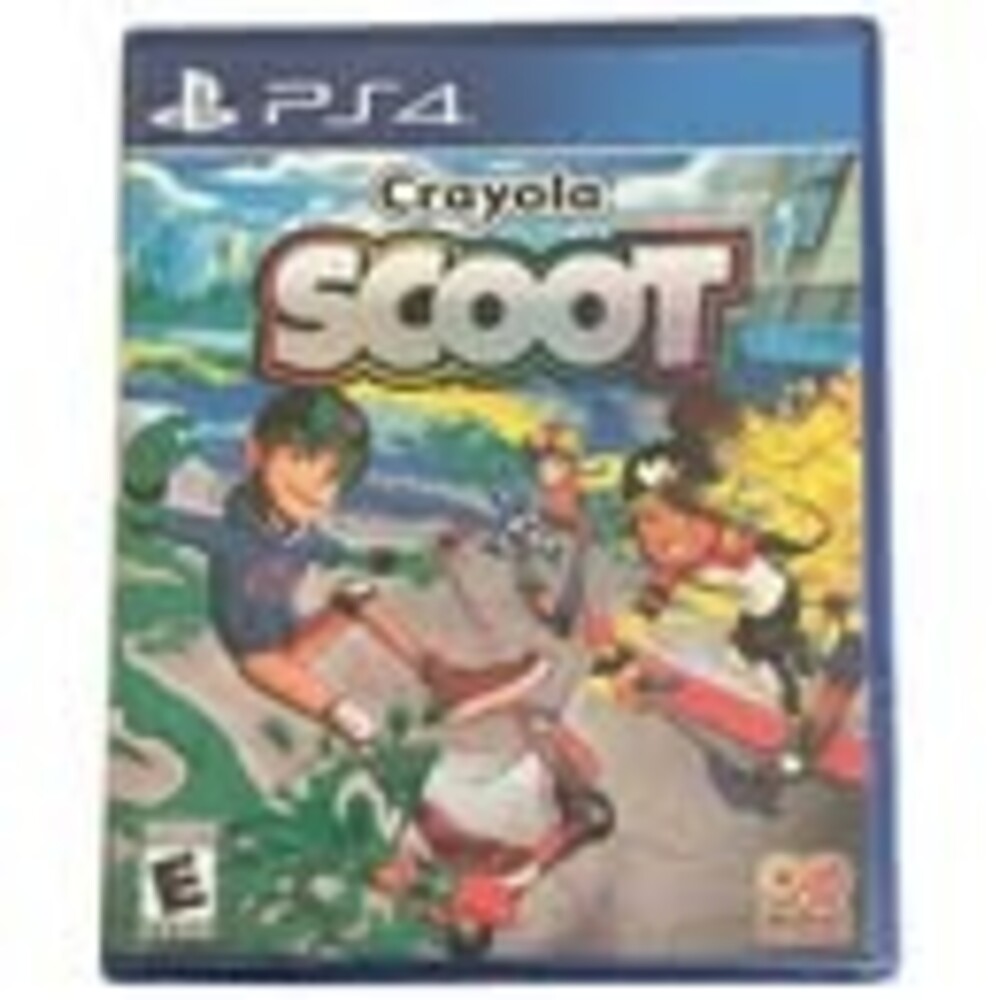 Crayola Scoot Sony PlayStation 4 (1-4 Player) Outright Games. New & Sealed